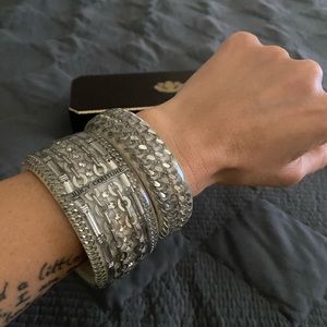 Juicy Couture bangle set.